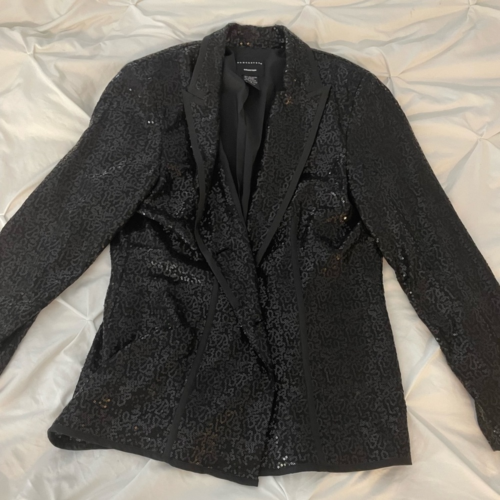 Don Caster sequined blazer.